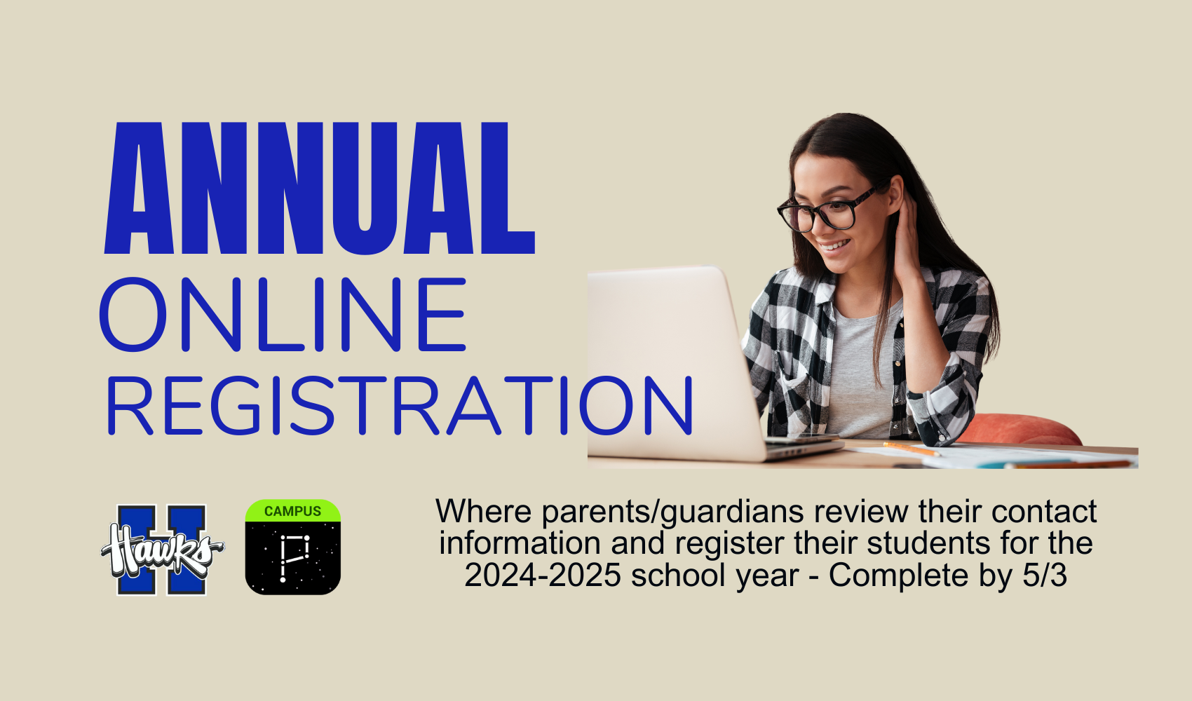 Annual Online Registration