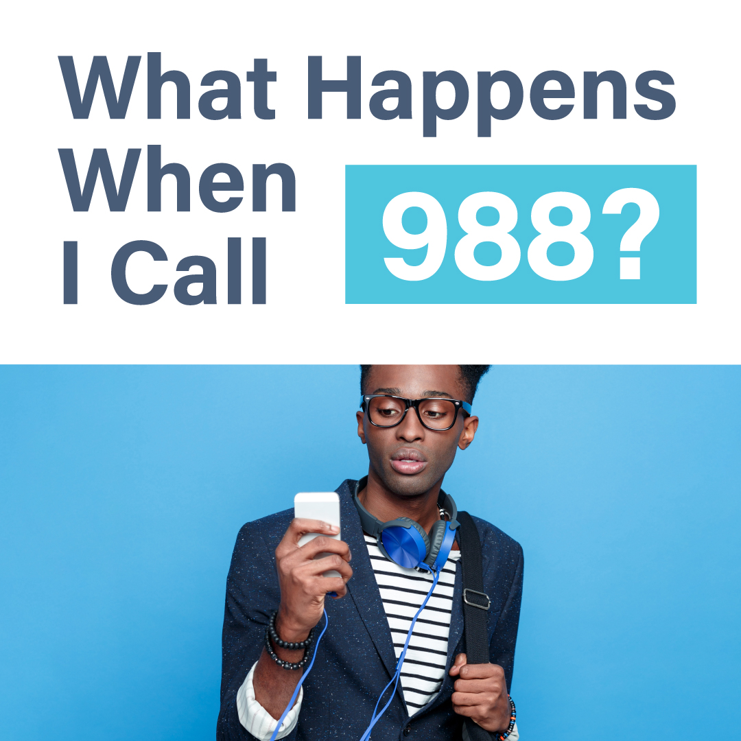 What happens when I call 988?