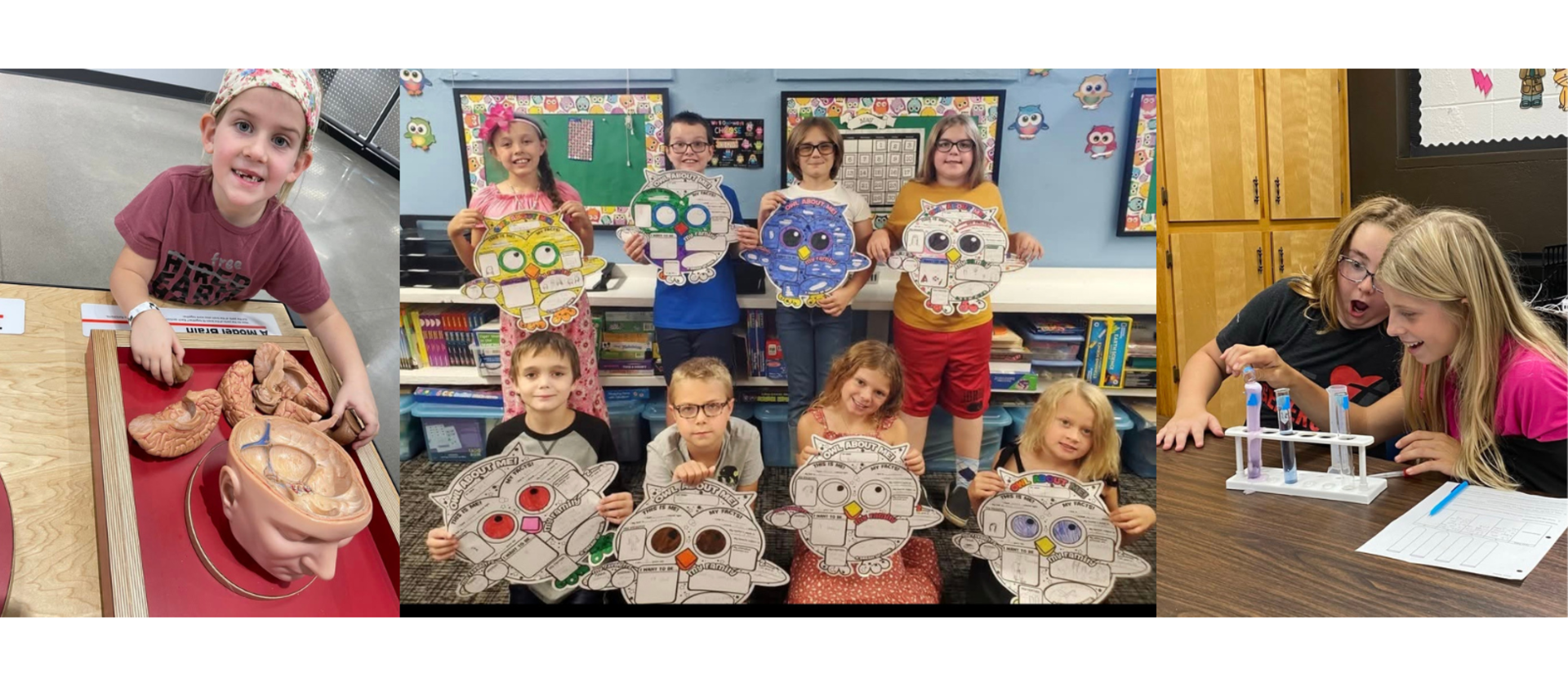 Students learning science