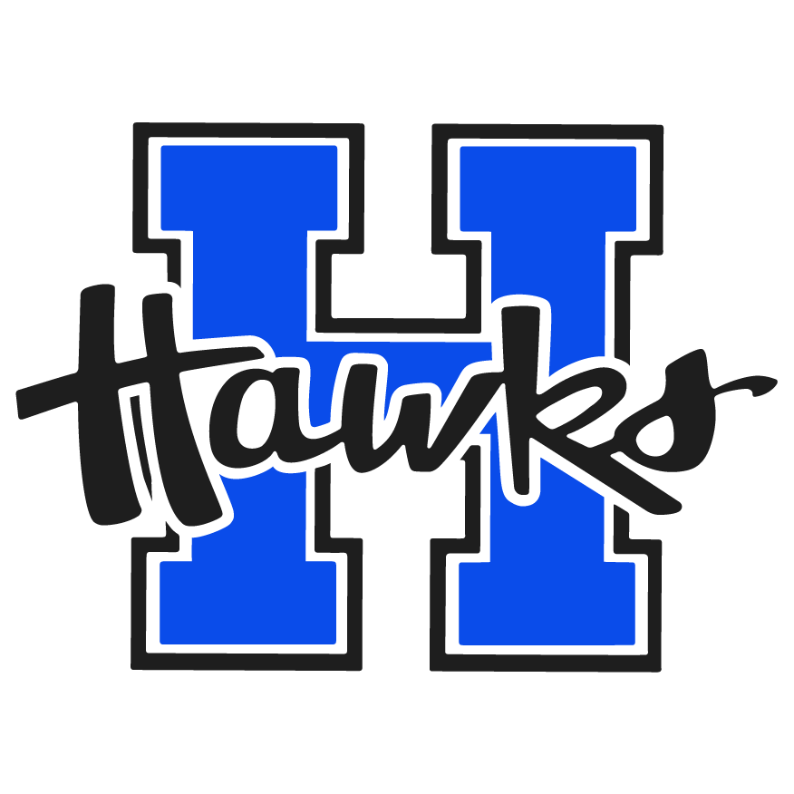 Hawks Logo Black Letters