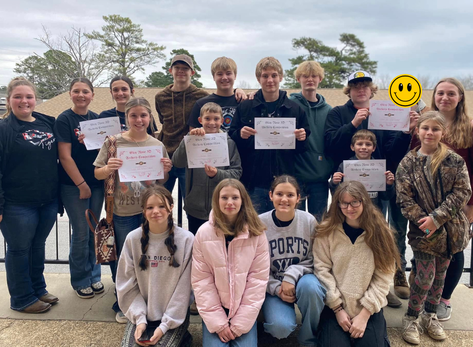 Lead Hill Archery Team Group Photo