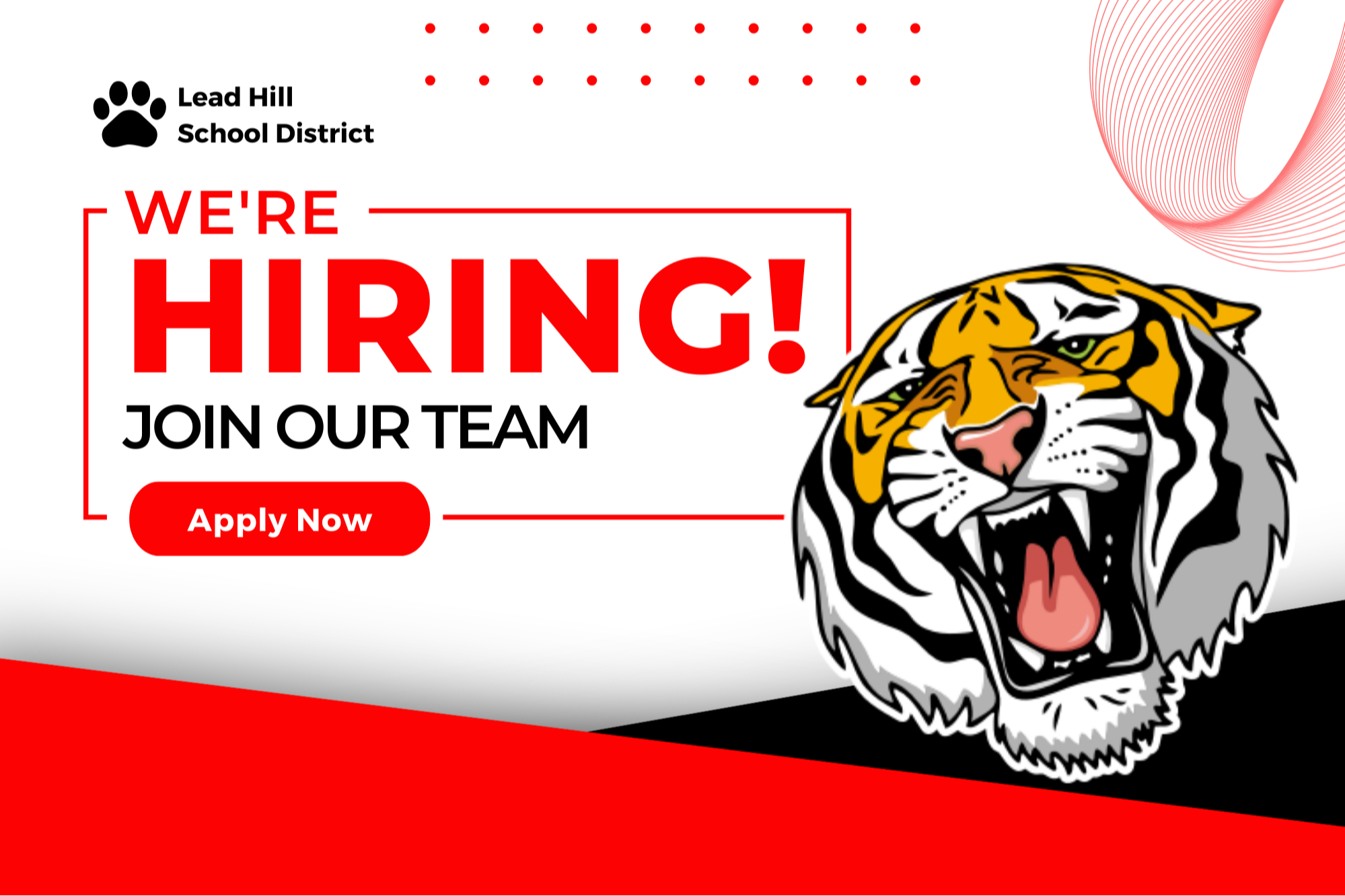We're Hiring! Join Our Team!
