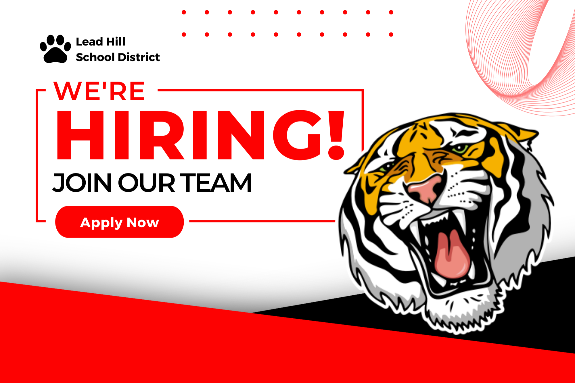 We're Hiring