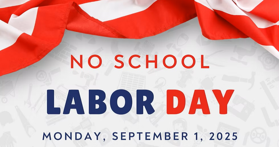 No School - Labor Day 
