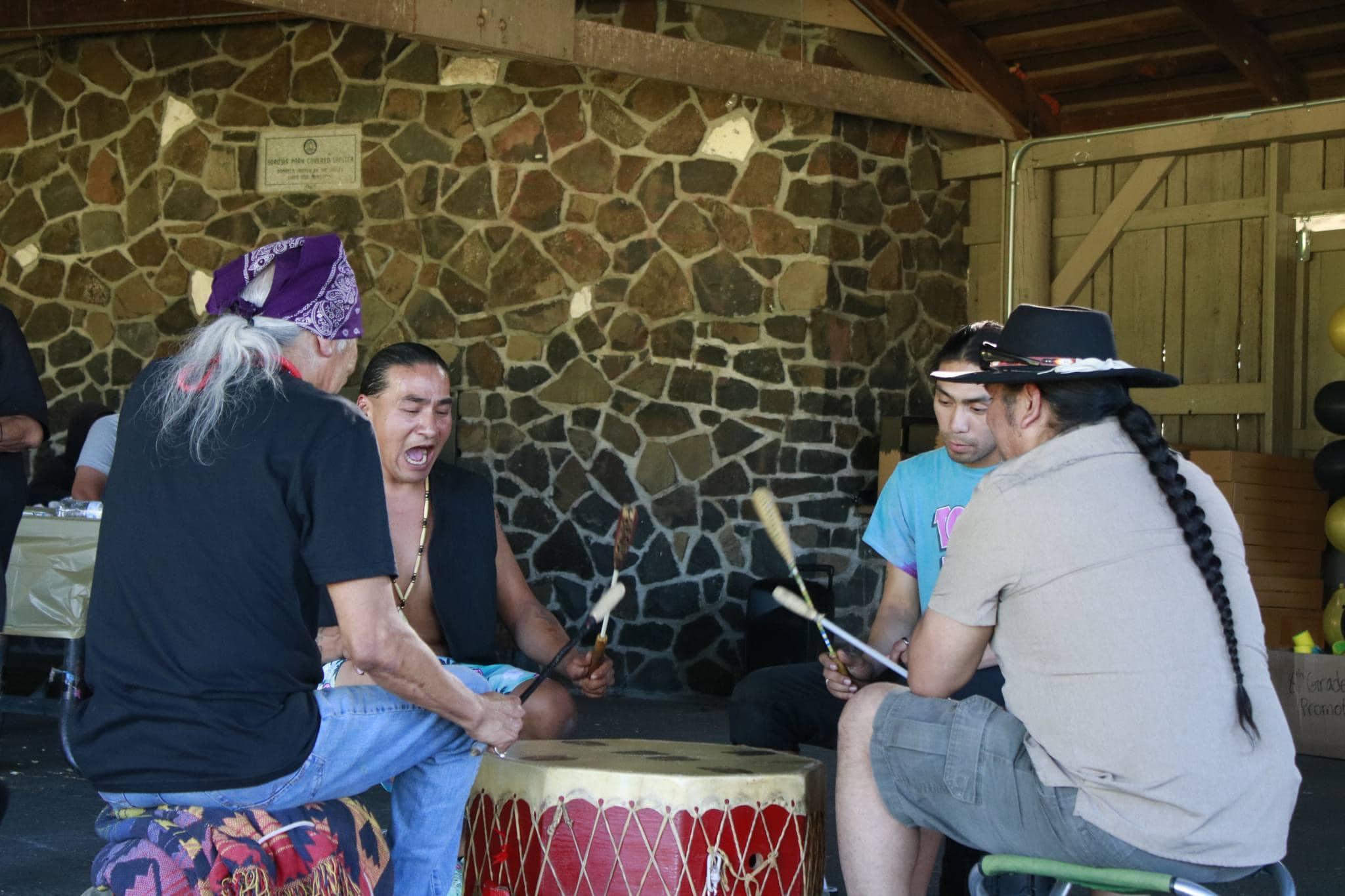 Eagle Quest Drumming Graduation BBQ