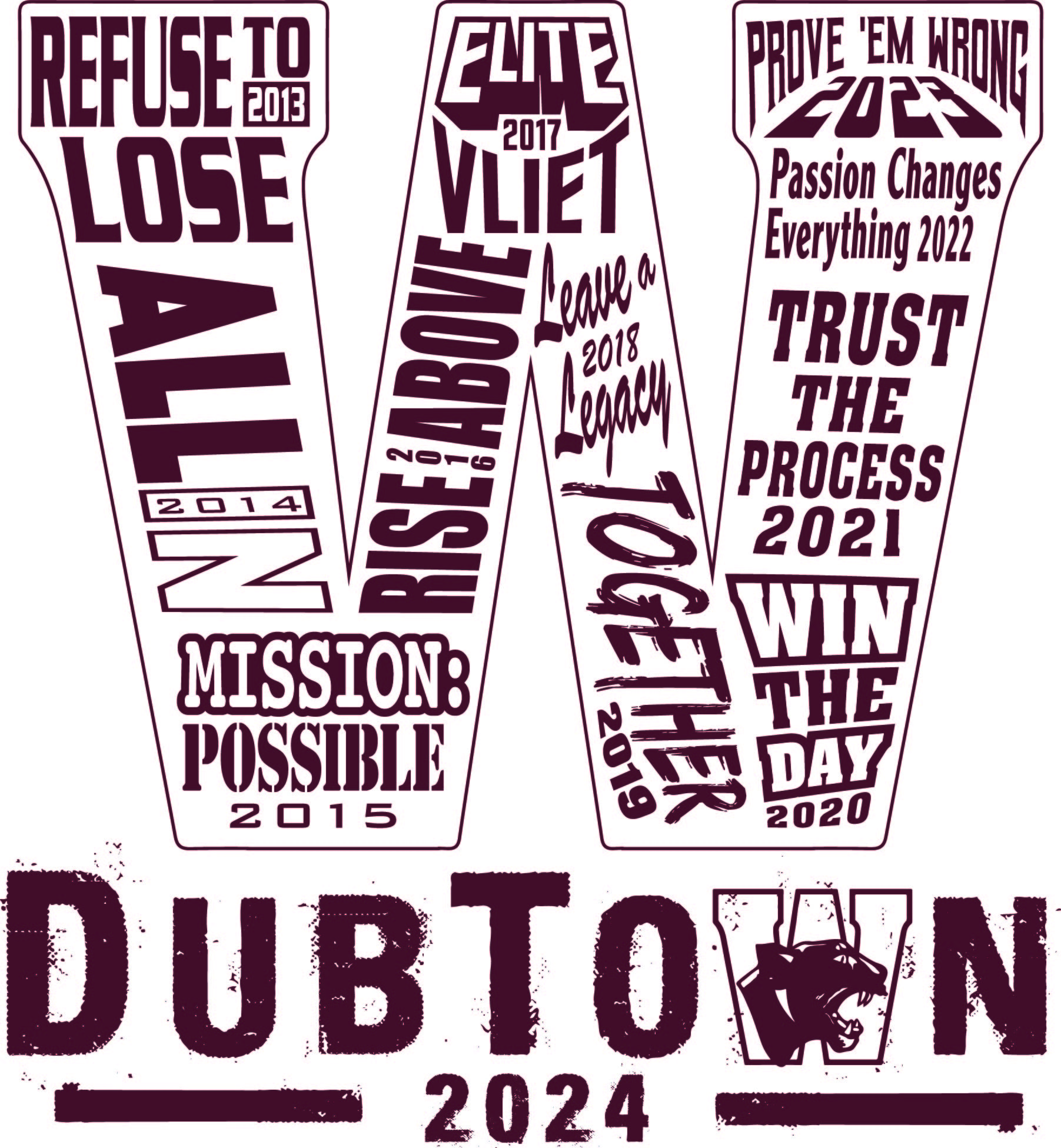 Watervliet DubTown Logo