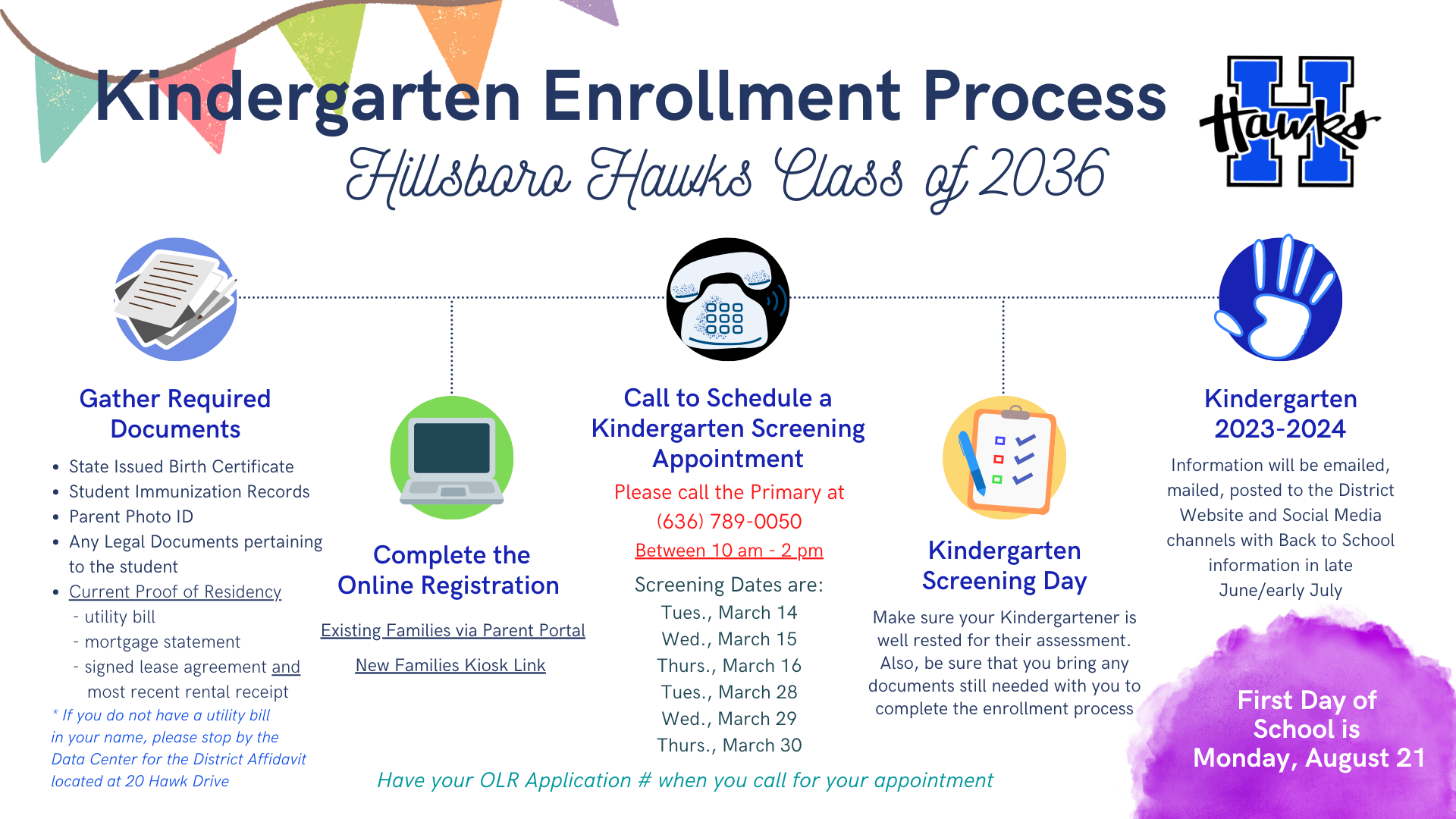 enrollment info
