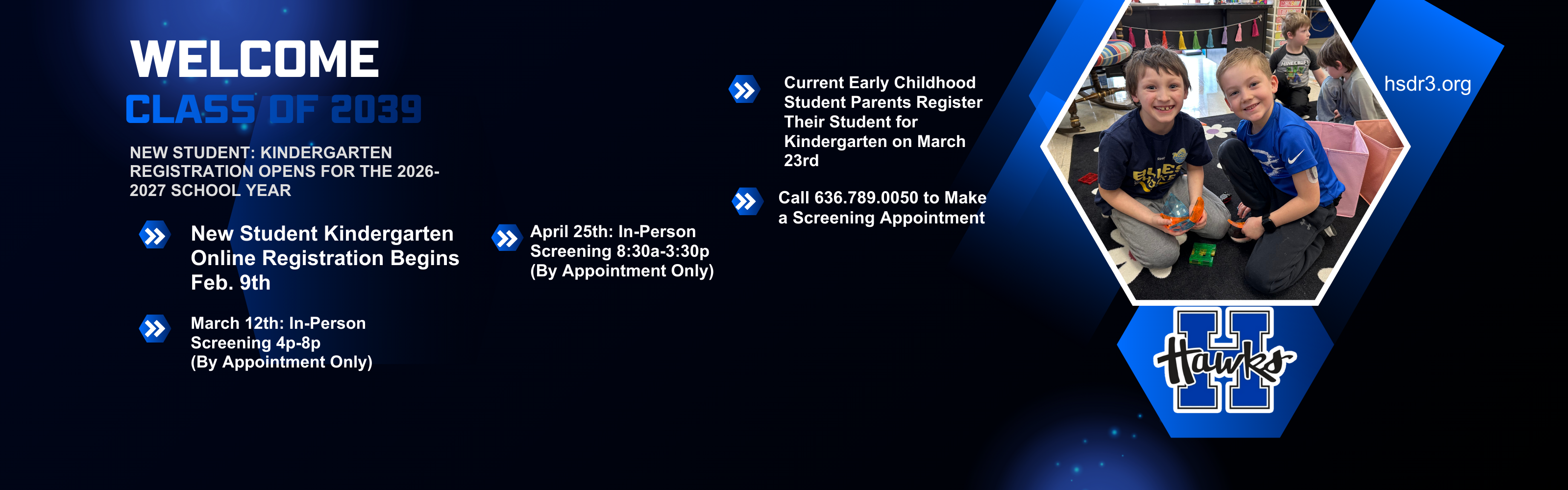 20206-2027 New Student Kindergarten Registration Starts Feb 9th