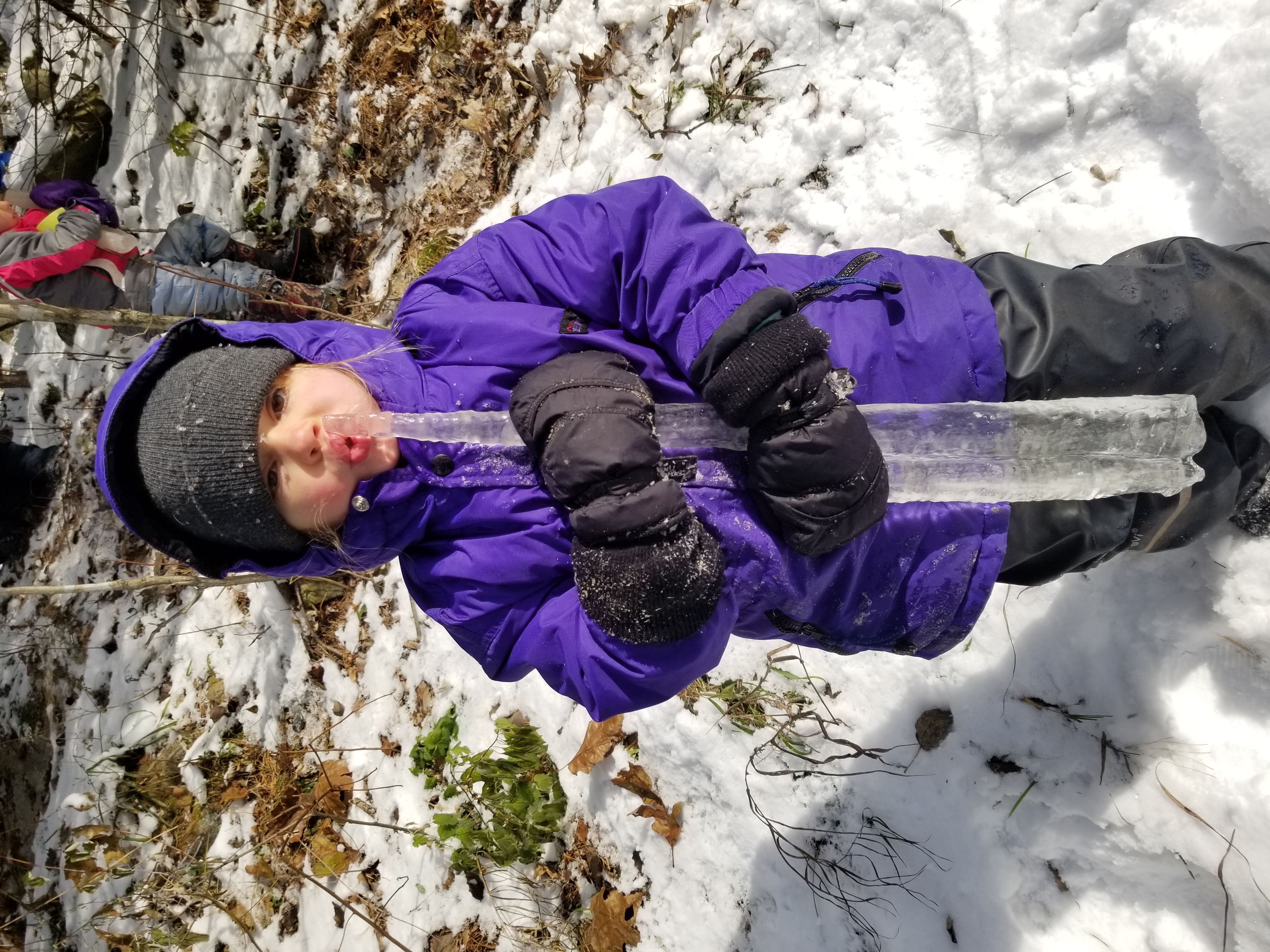 large icicle