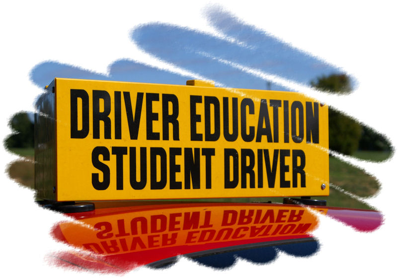 Drivers Education Sign