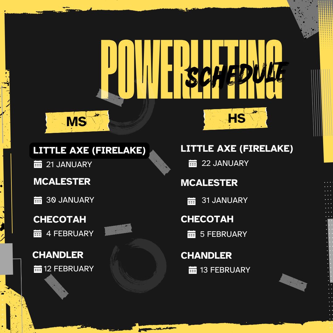 POWERLIFTING SCHEDULE