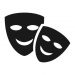 Theater masks