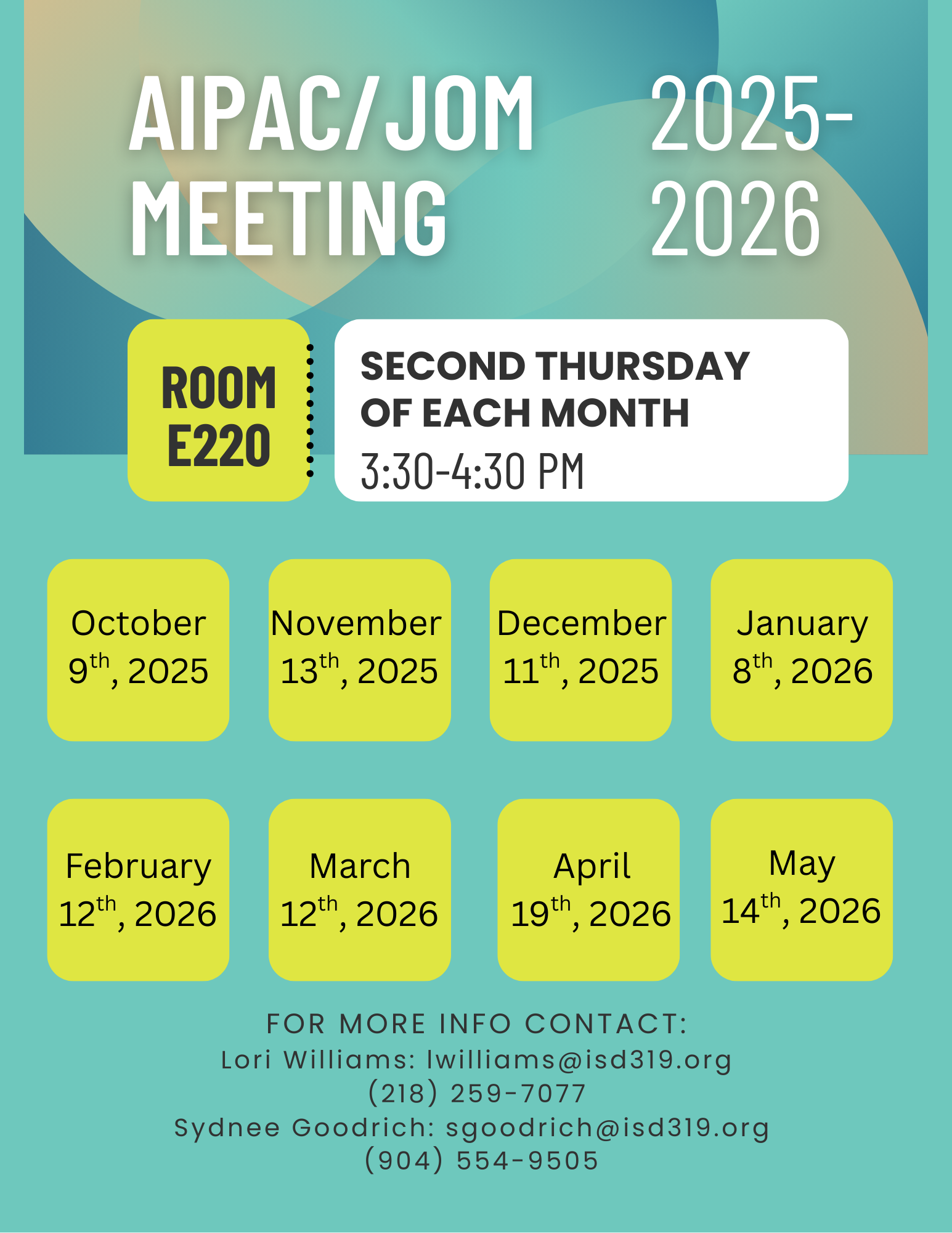 AIPAC Meetings