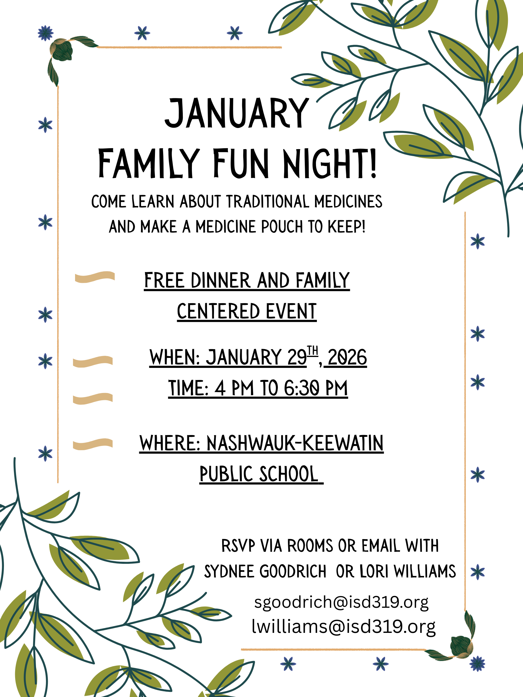 January Family Fun night