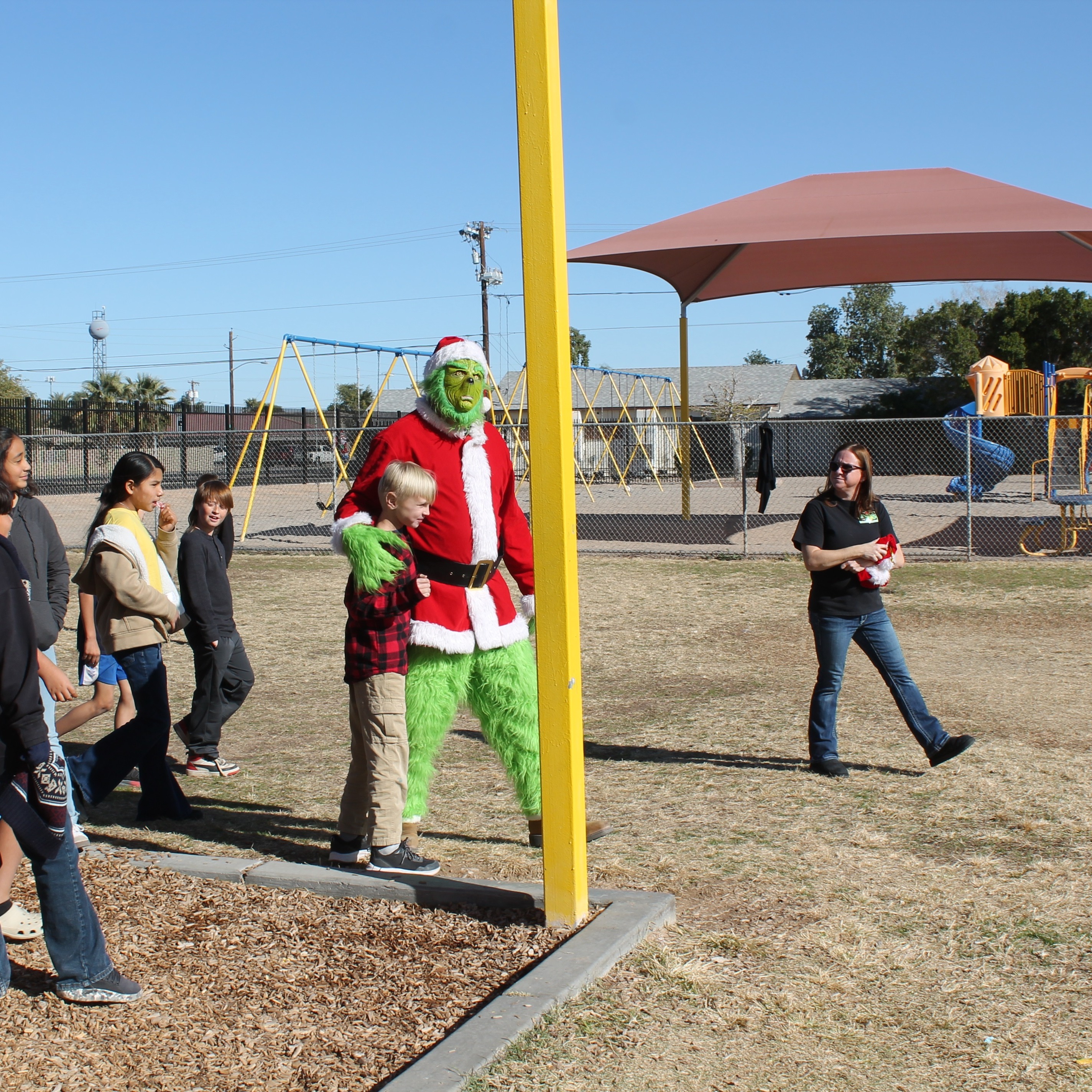 The Grinch visits WES