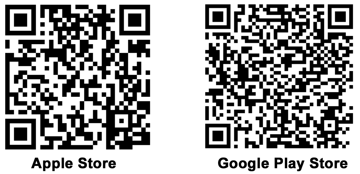 Meal Application App - QR codes