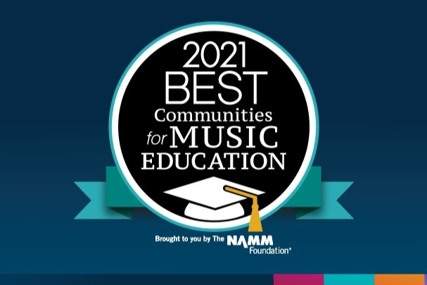 fine arts 2021 Award for best communities for music education
