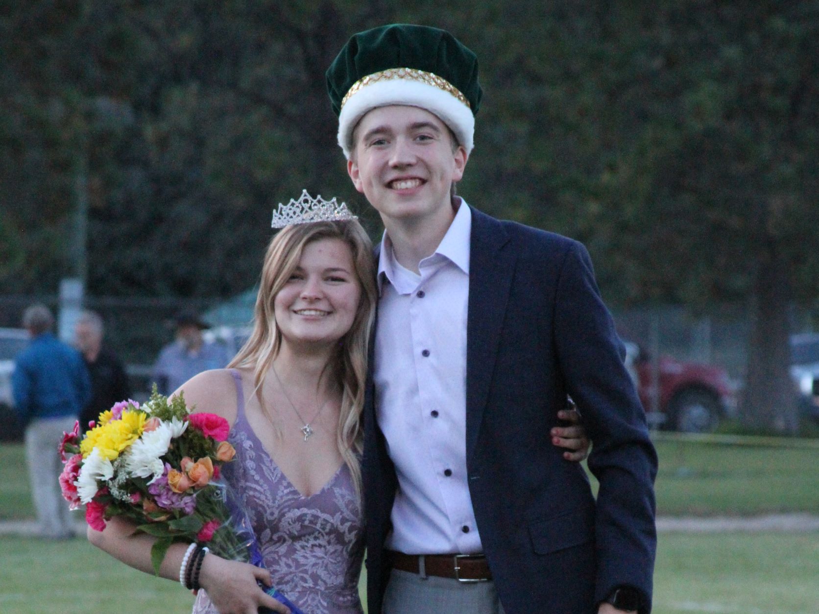 2021 Homecoming King and Queen