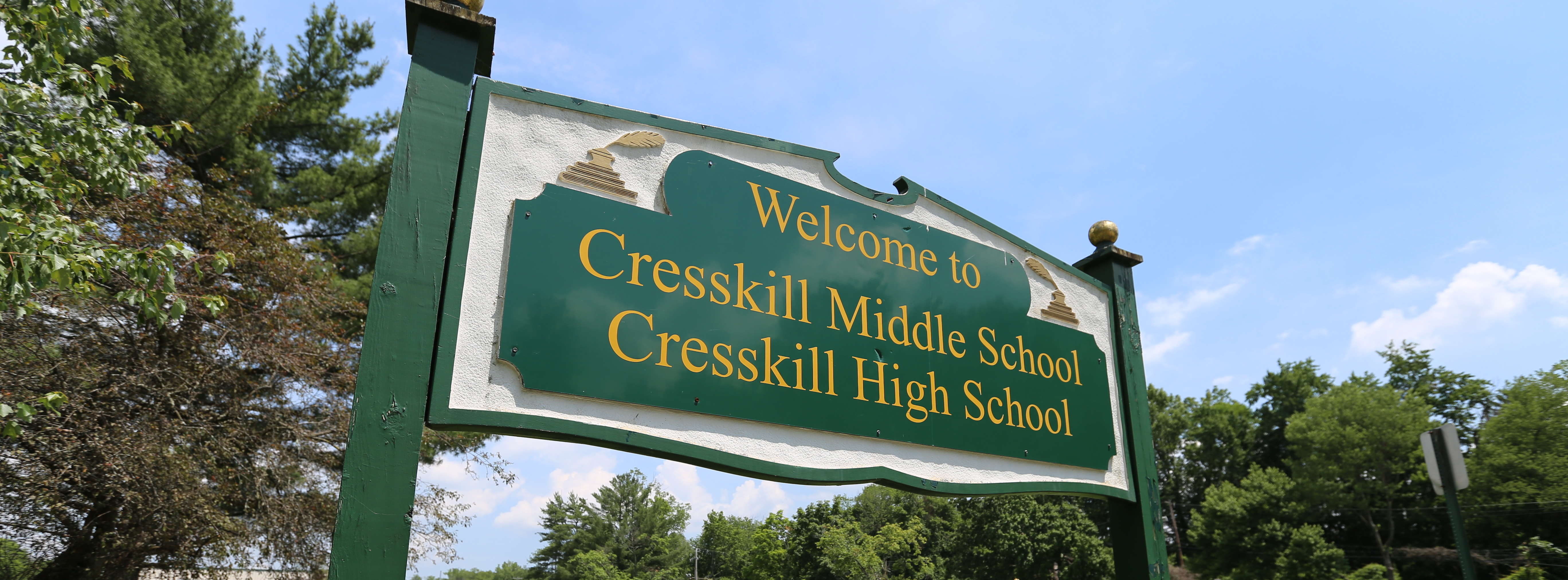 Cresskill MS/HS Sign