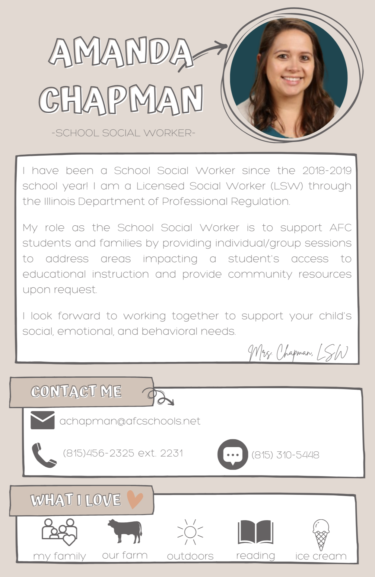 Counselor Information
