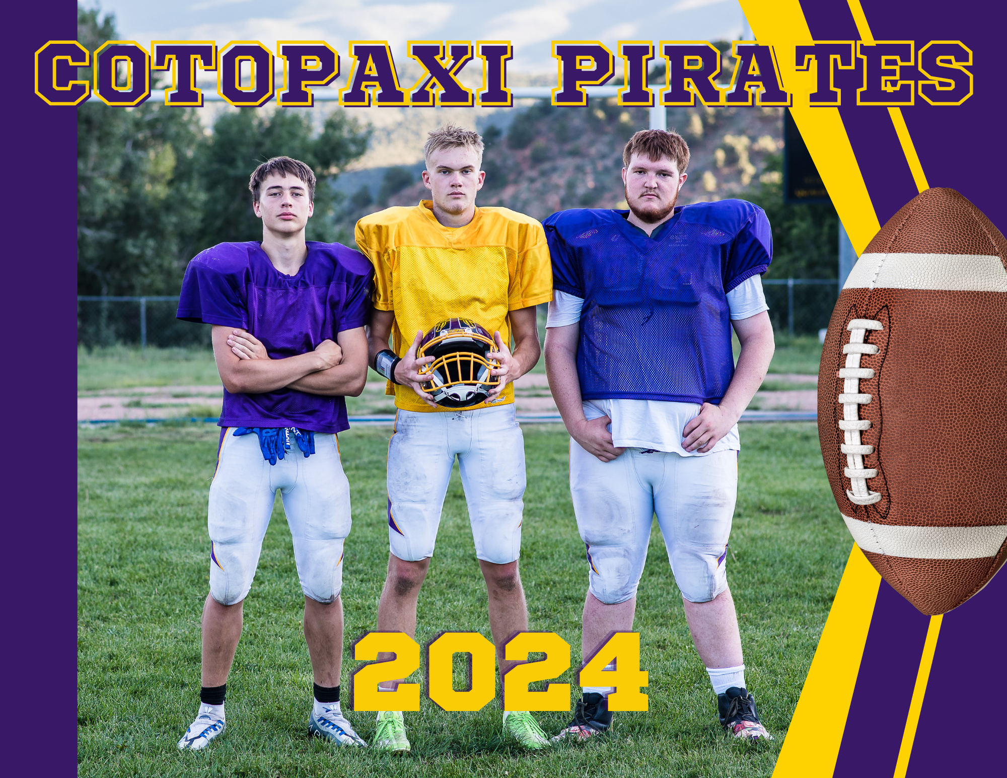 Pirate football seniors
