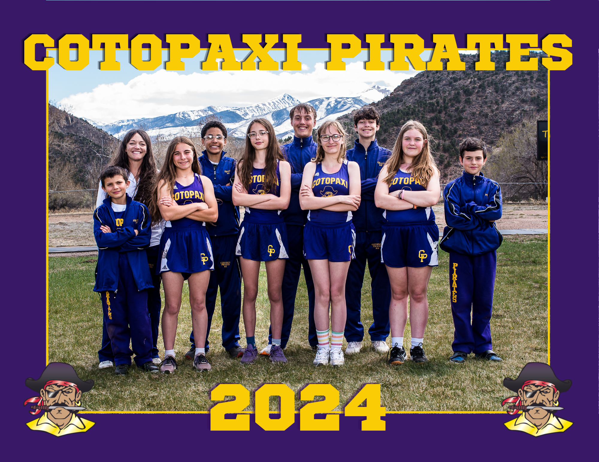 JH pirate track team