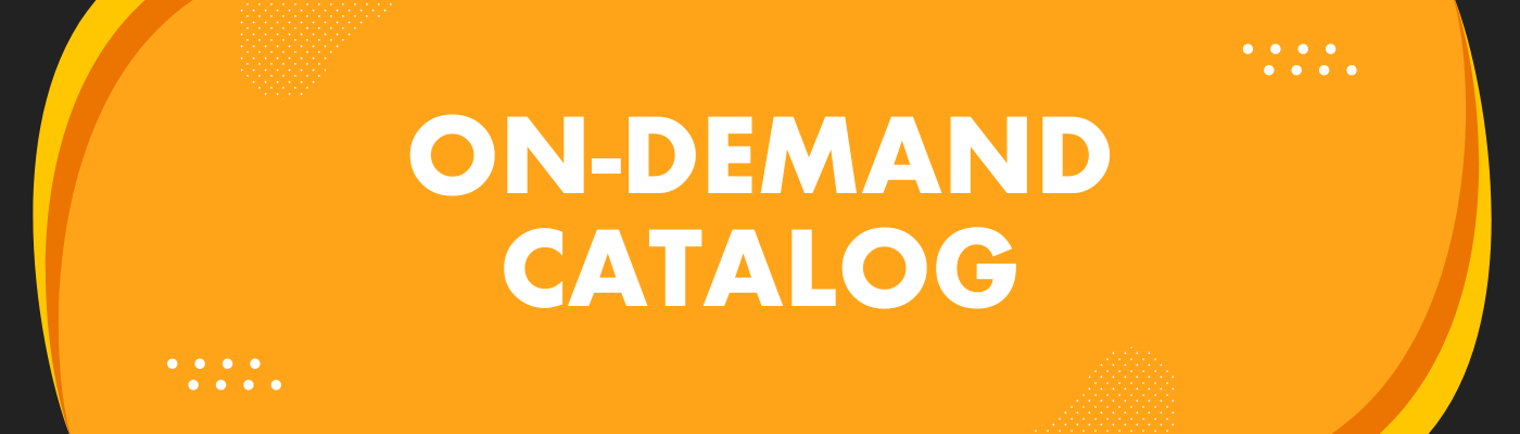 On-Demand Professional Learning Catalog