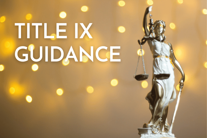 Title IX Guidance