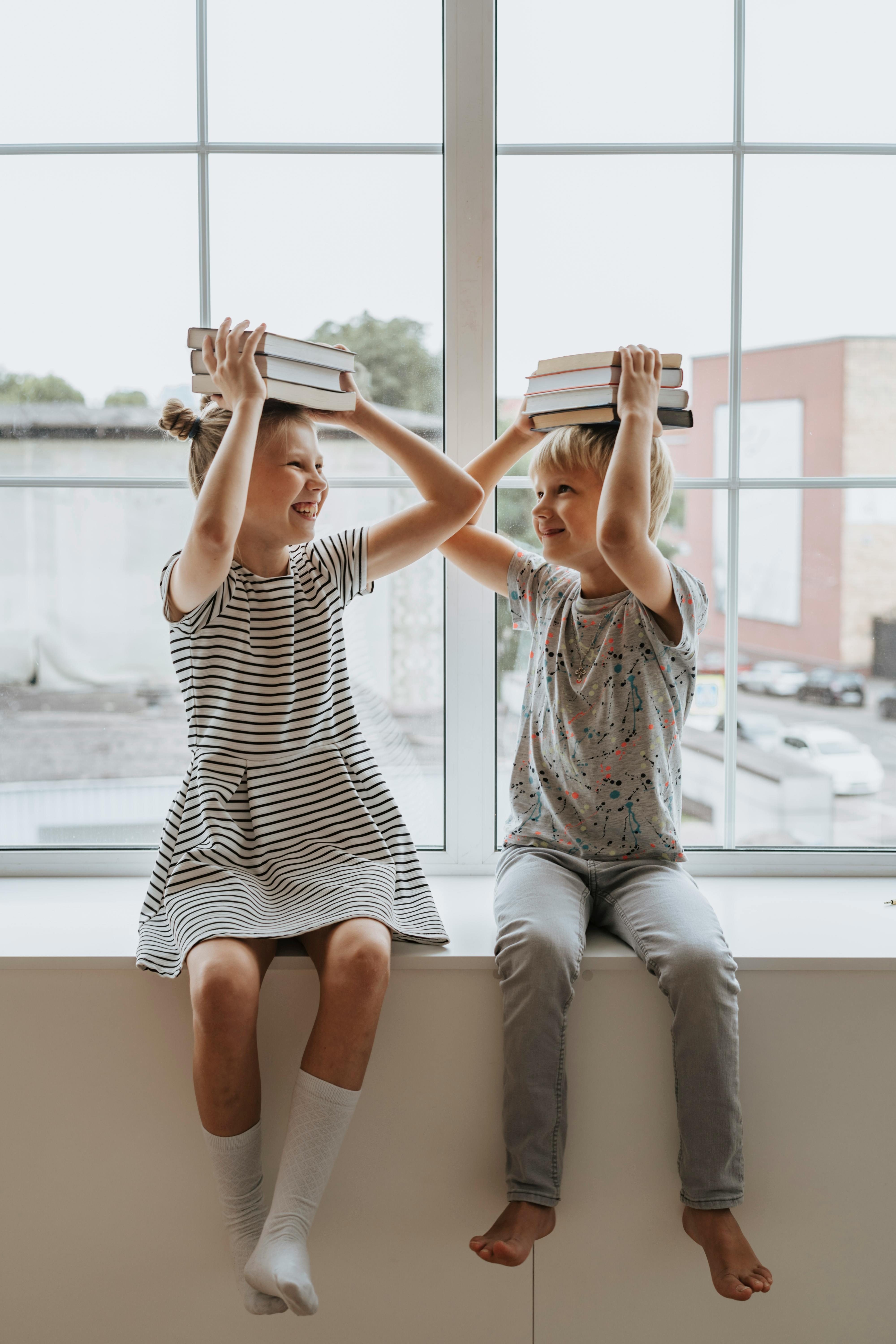 kids sitting