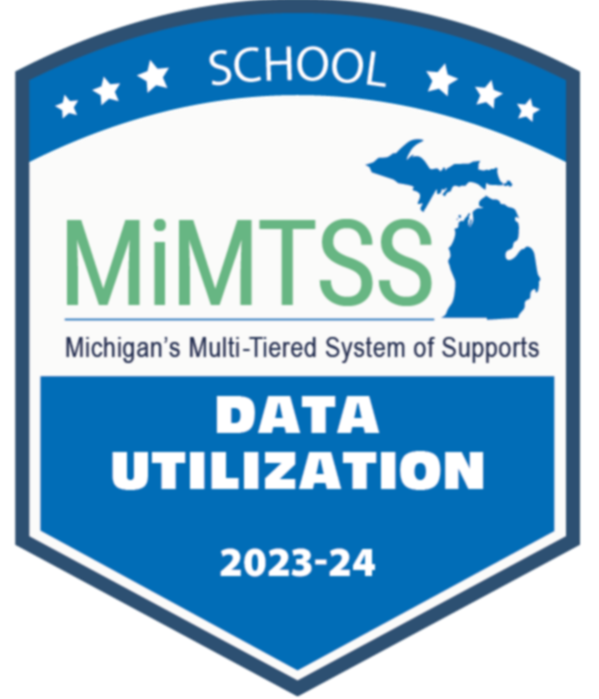 Badge for MiMTSS Data Utilization Recognition