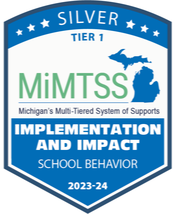  Badge for MiMTSS Imlementation and Impact Silver Award