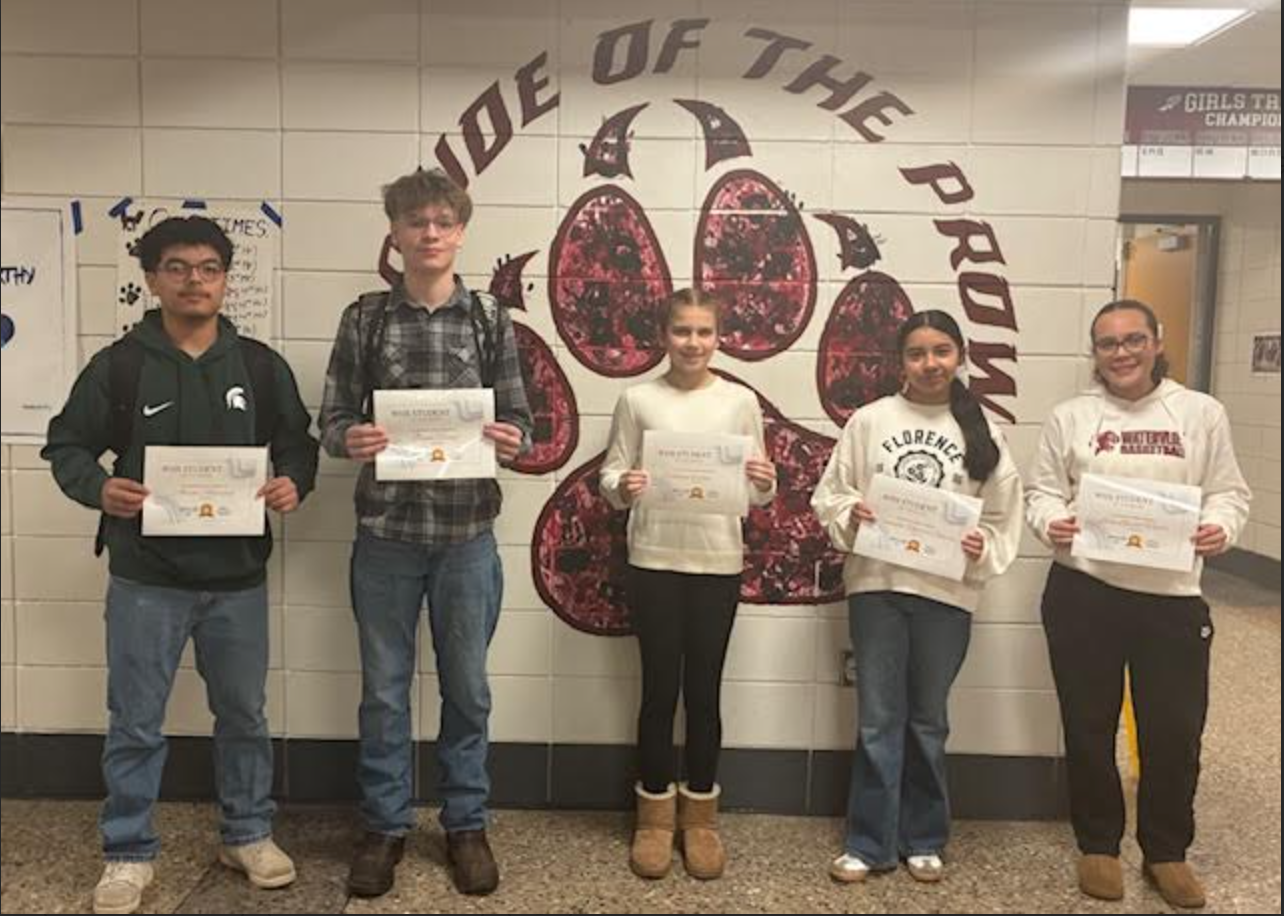 February Students of the Month