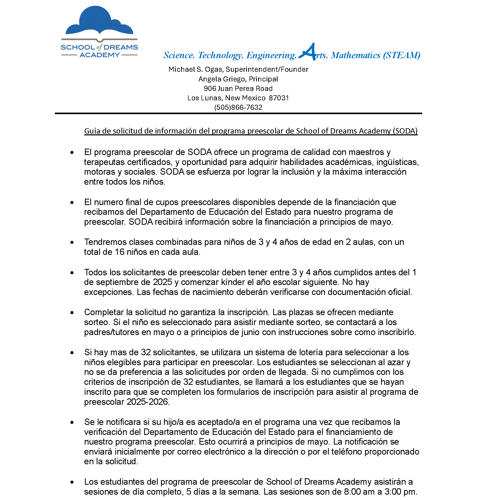 Application Information