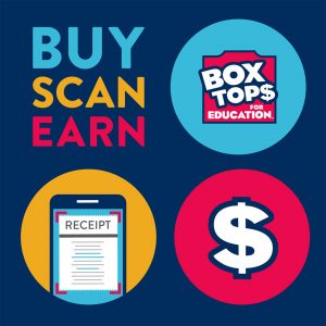 Box Tops for Education Community Partner Program Logo Buy Scan Earn