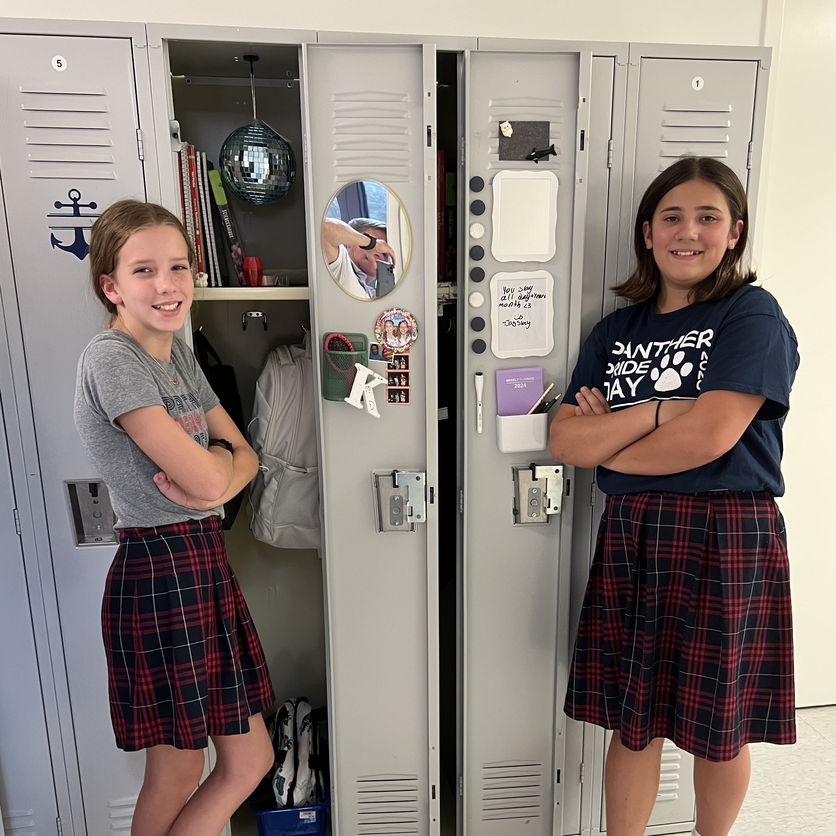 sixth grade lockers