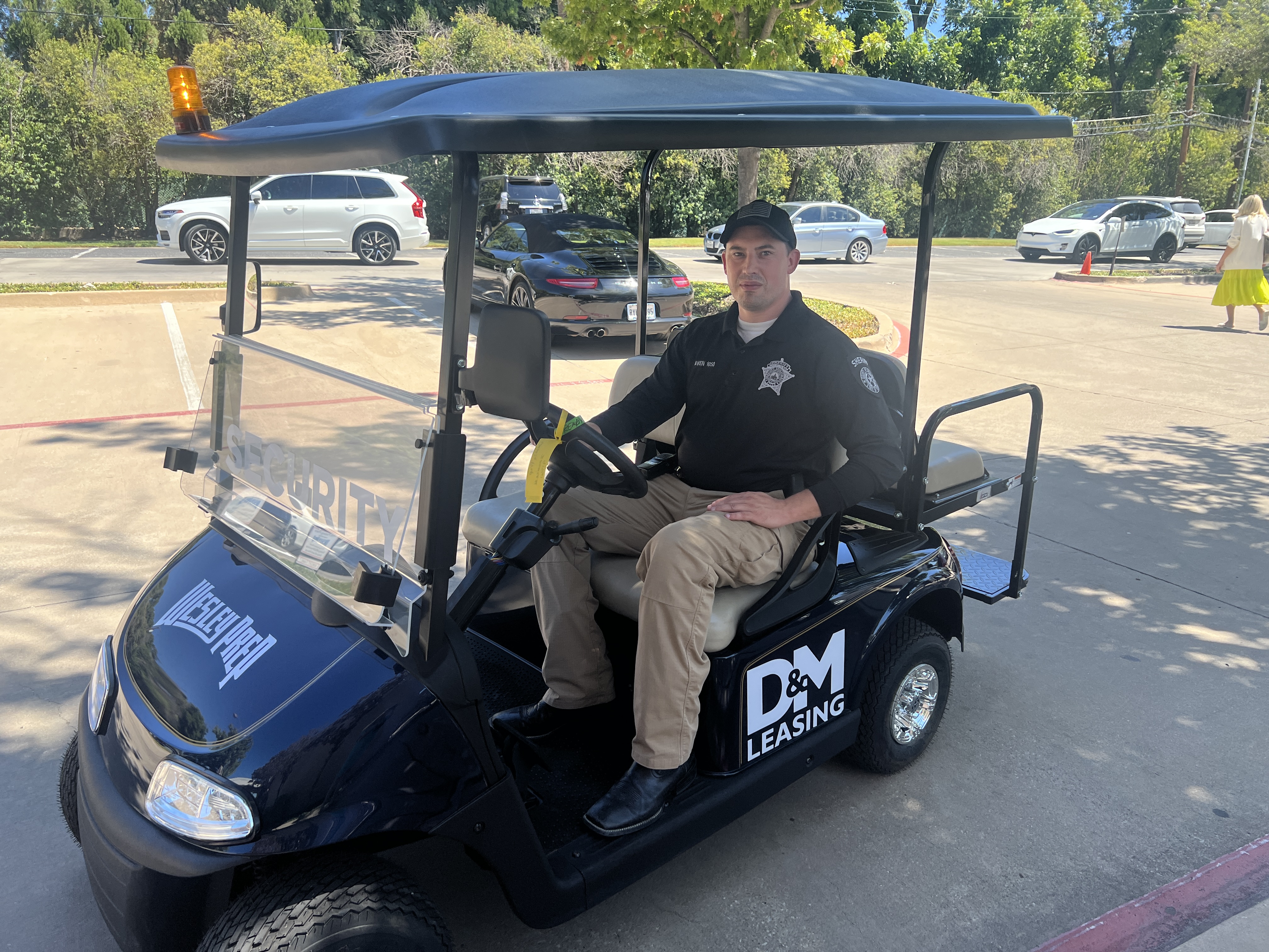 New Security Golf Cart