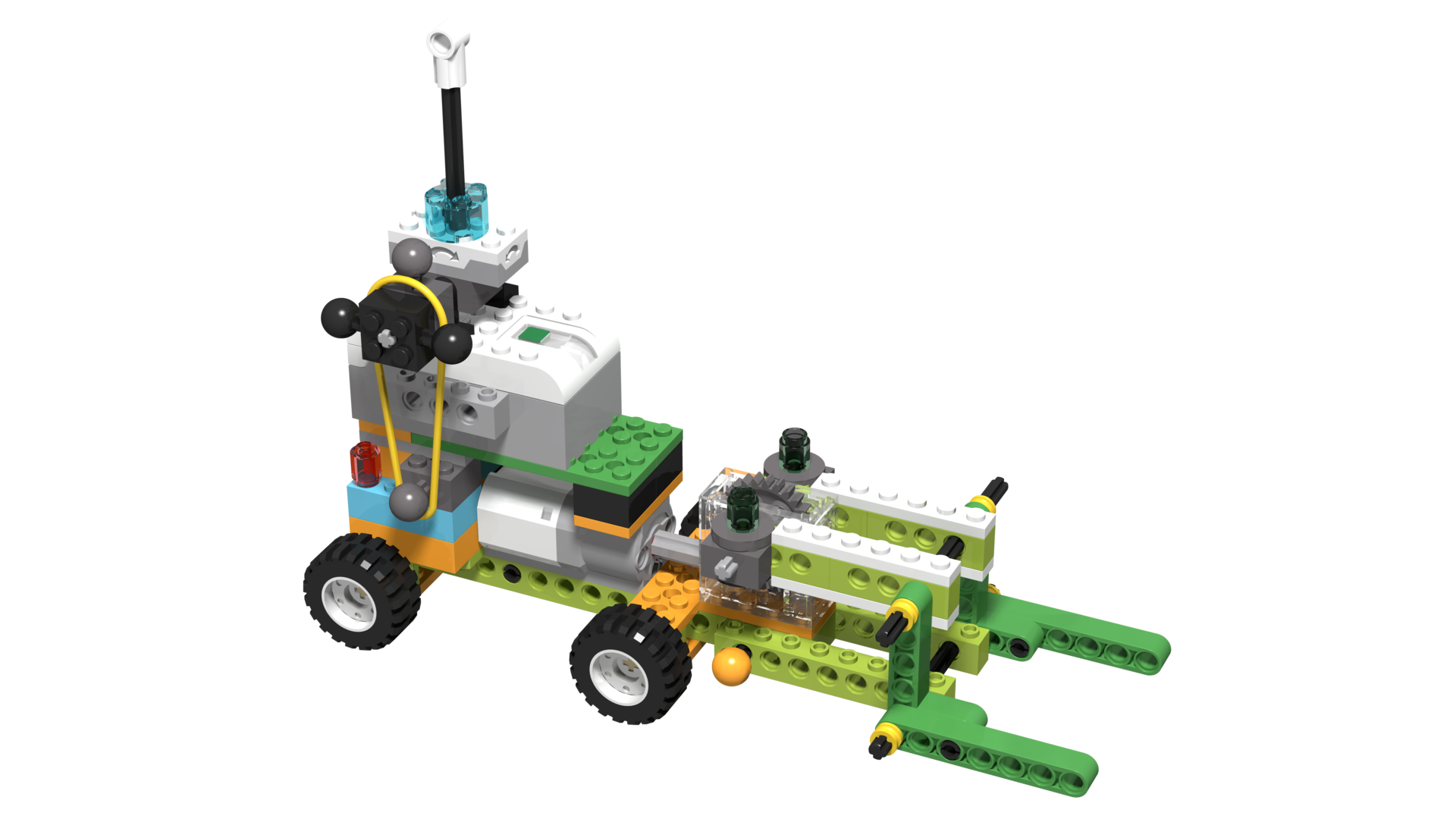 WeDo 2.0 robotic forklift