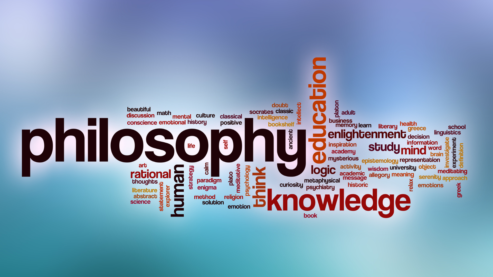Philosophy and education graphic