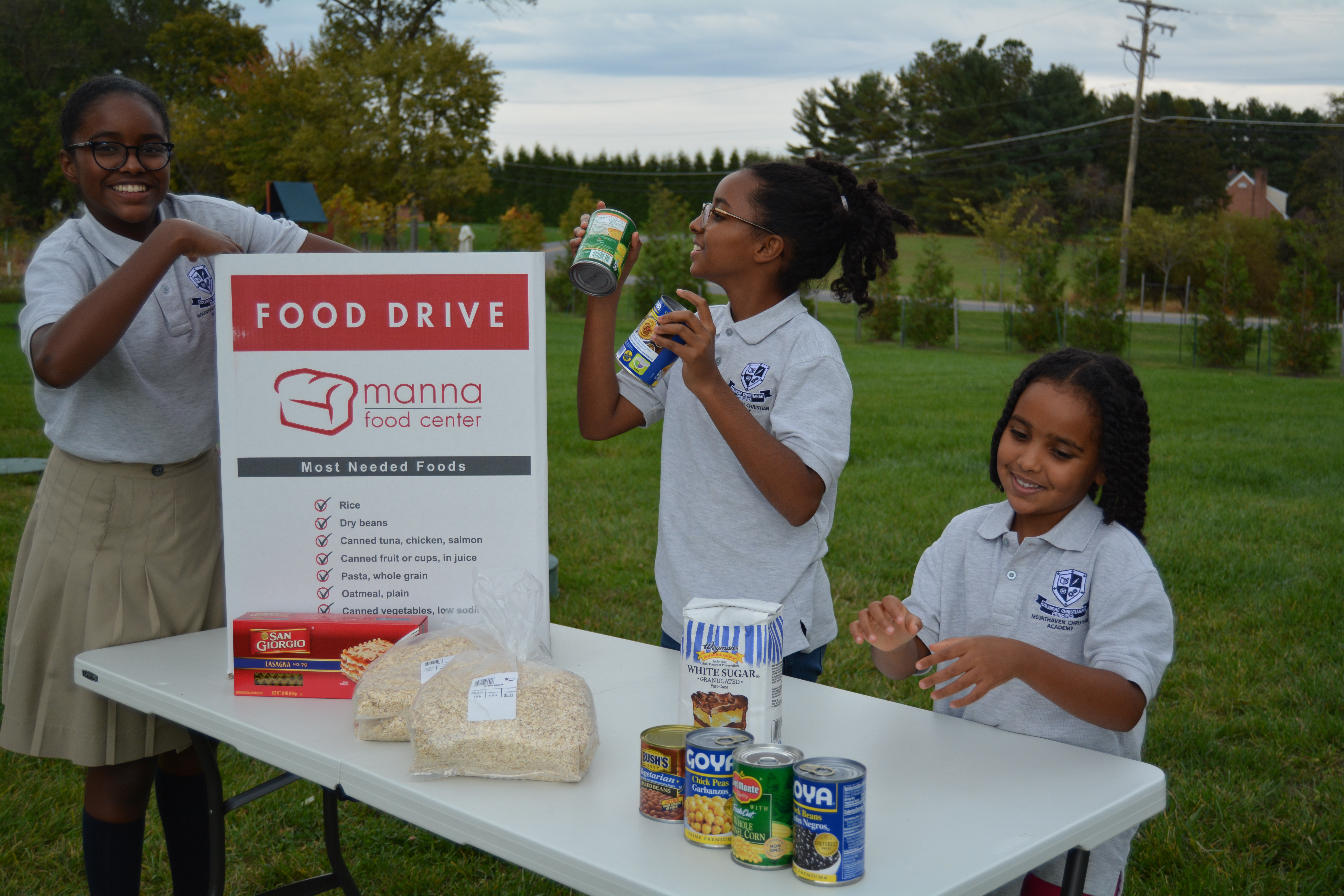 Food Manna donation food box