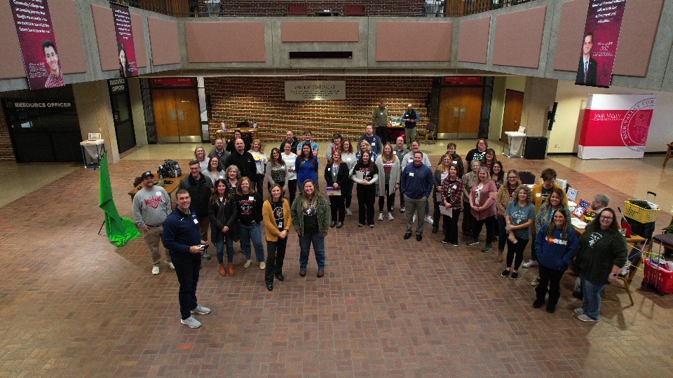 Drone footage of Ed Tech Summit 
