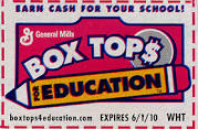 Box Tops for Education