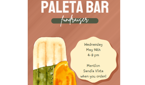 Paleta Bar Fundraiser