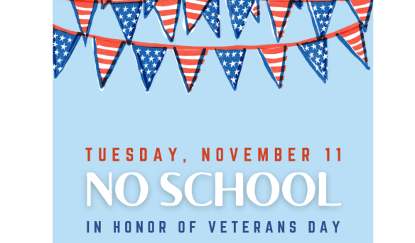 No School Veterans'  Day