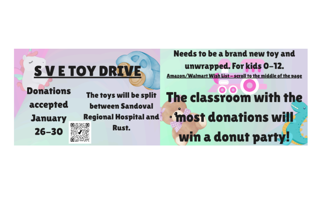 SVE Student Council Toy Drive