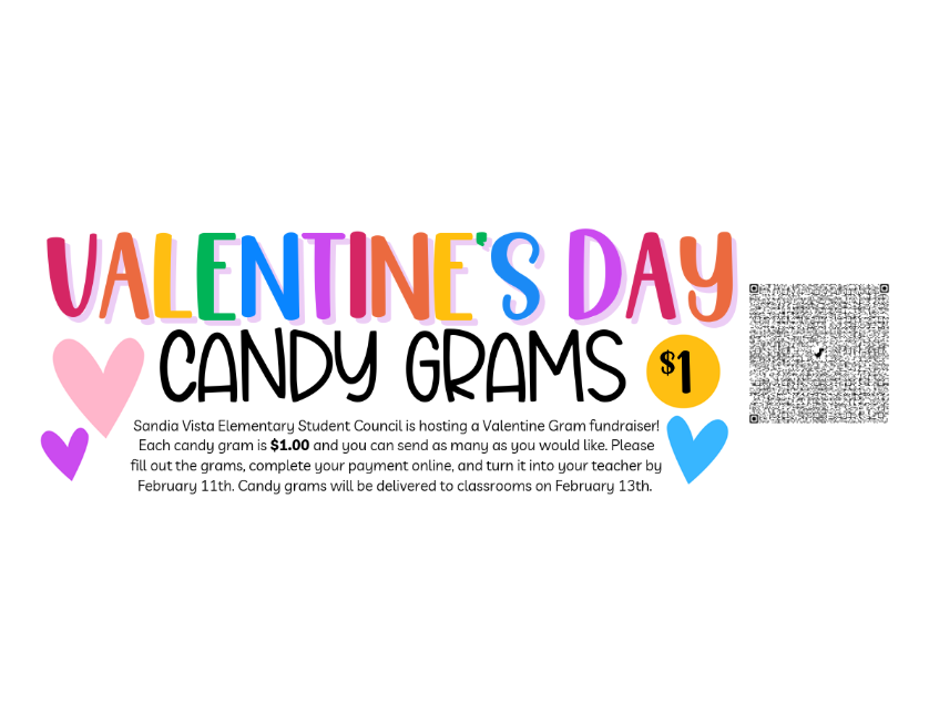 Student Council Valentine's Day Candy Gram