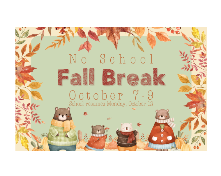 PD Day & Fall Break