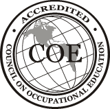 Accredited Council on Occupational Education logo
