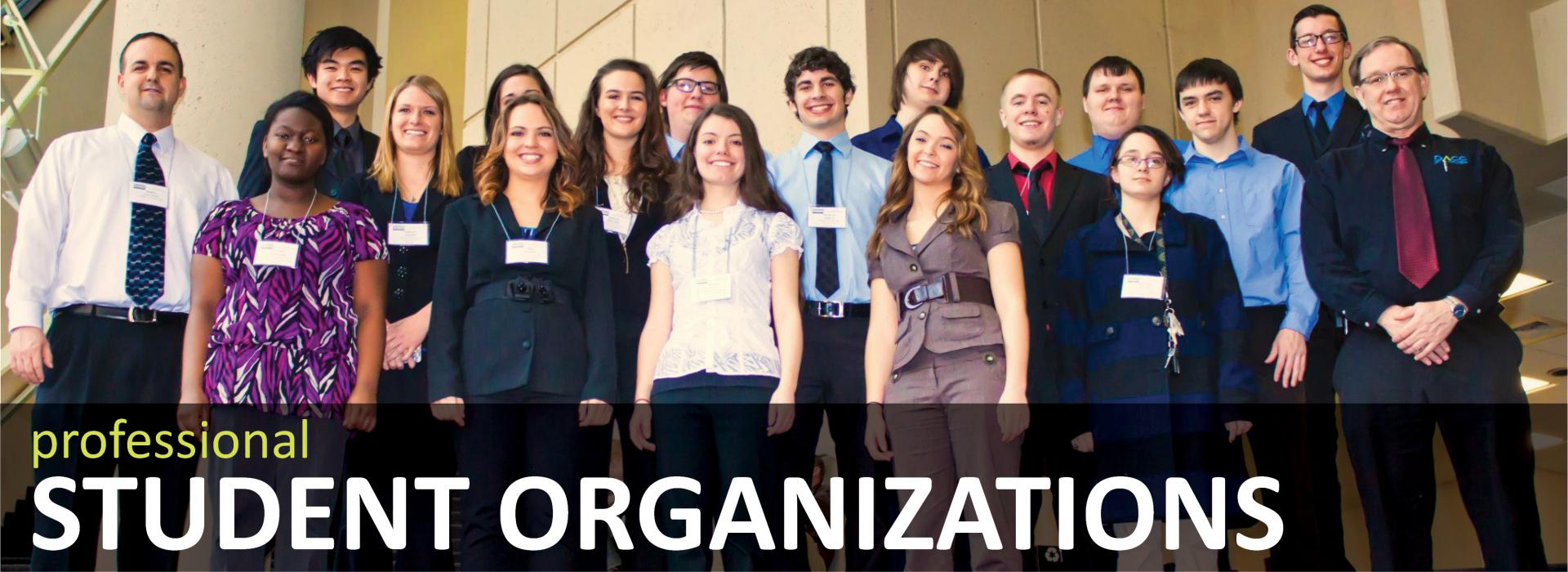 Professional Student Organizations Banner