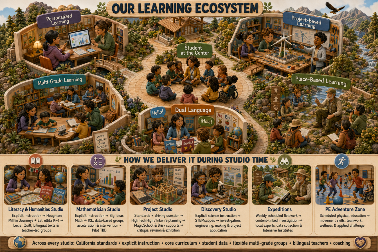 Our learning ecosystem flyer