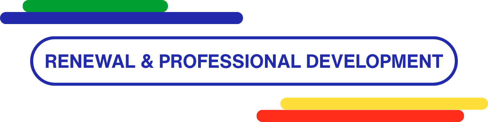 renewal & professional development